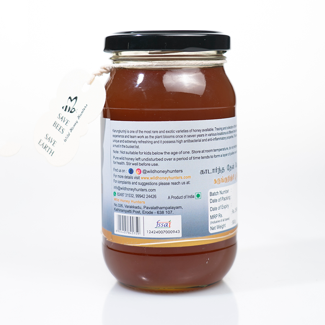 Karung kurinji honey 500gm back