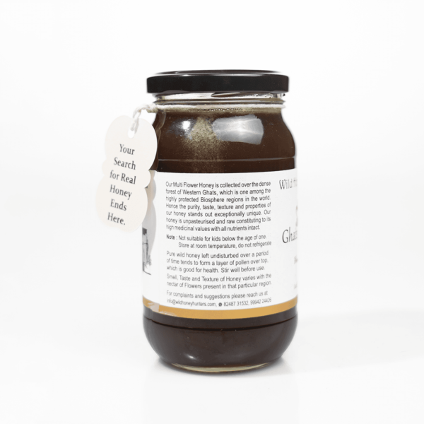 Multiflower- honey - 500gm - back
