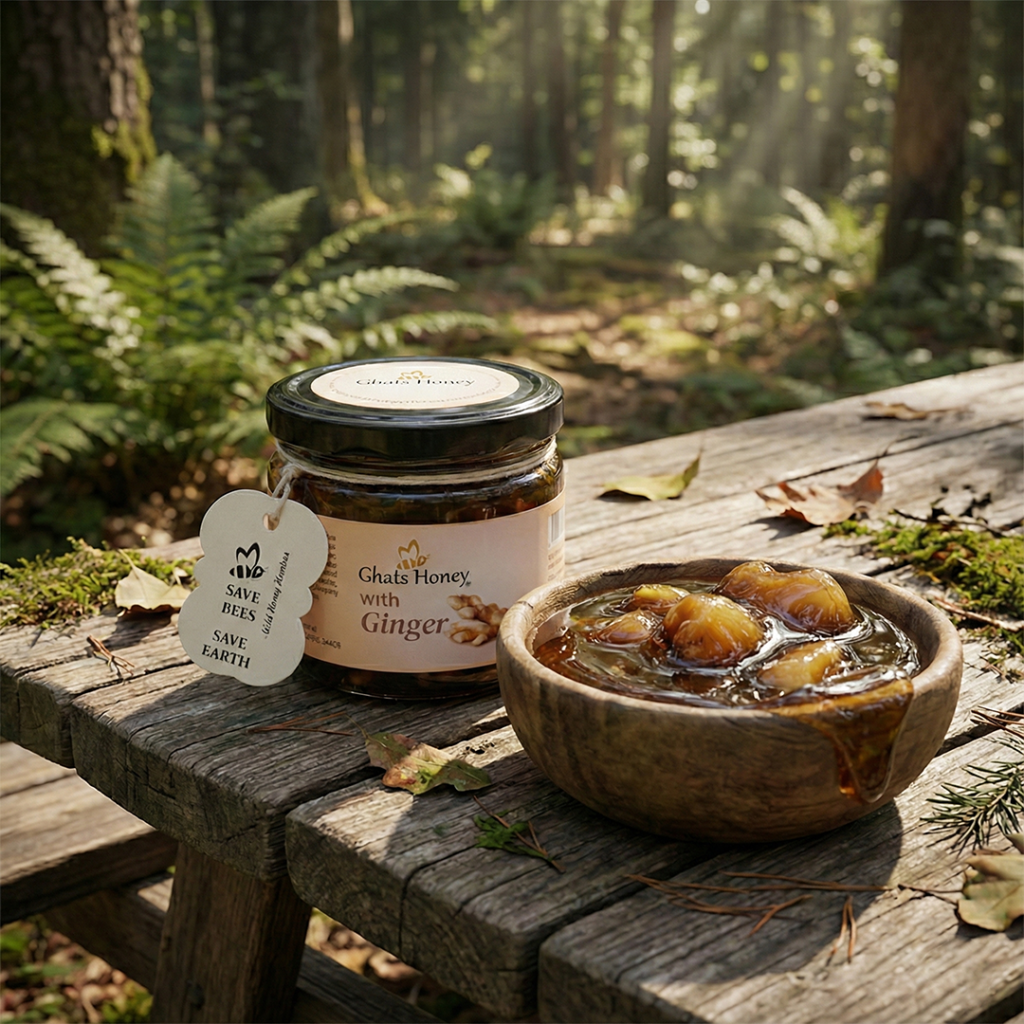 Ginger in honey