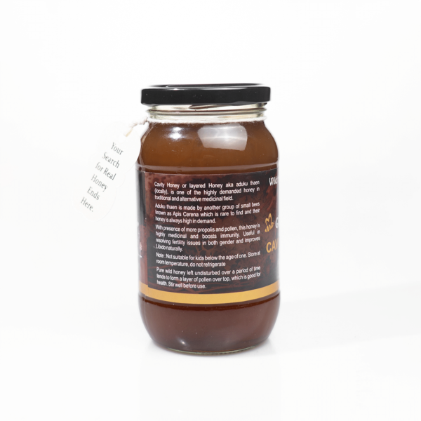 Cavity honey - 500gm - back
