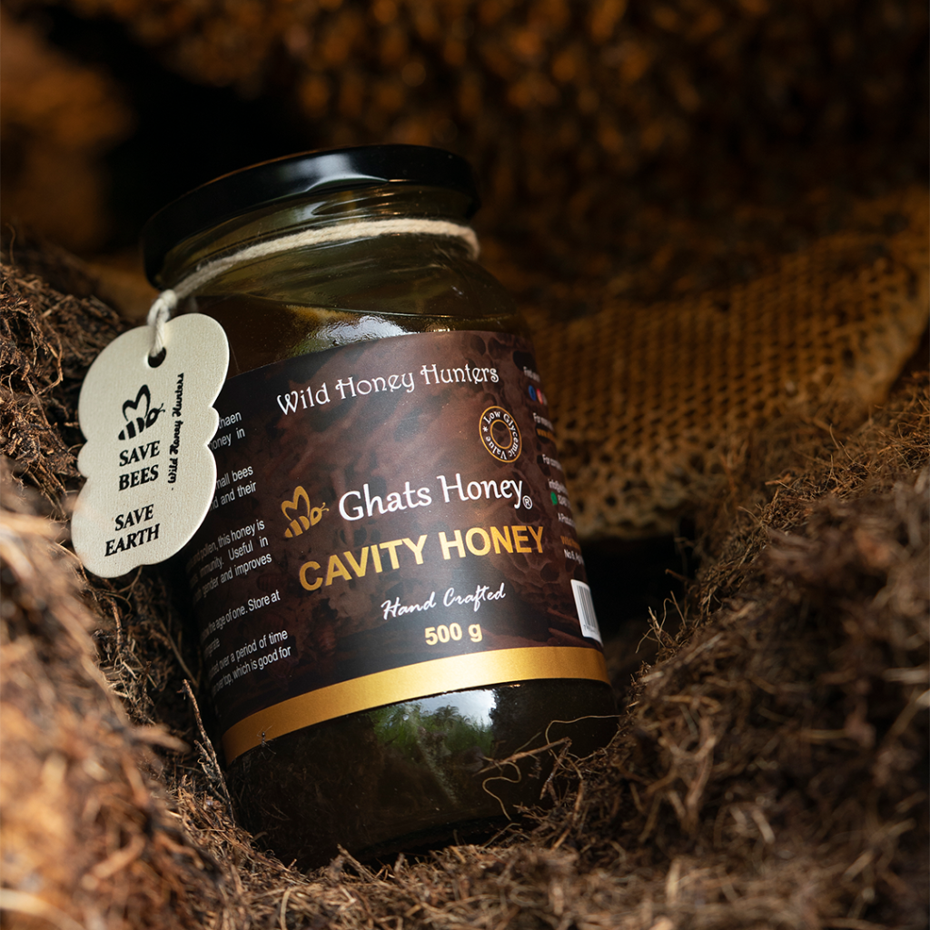 Wild cavity honey