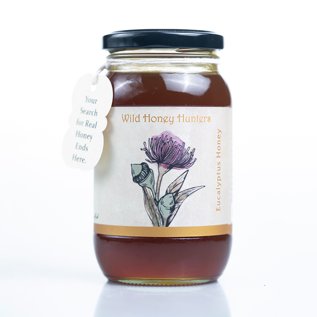 Eucalyptus honey 500gm front