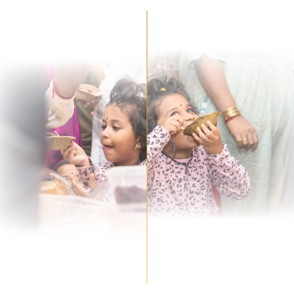 Children tasting honey and enjoying its natural sweetness