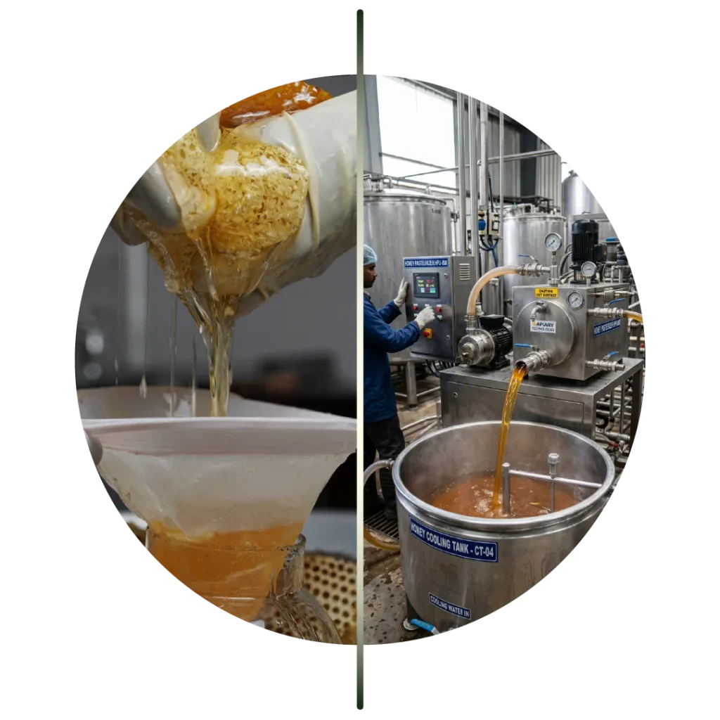 unpasterized vs pateurized honey