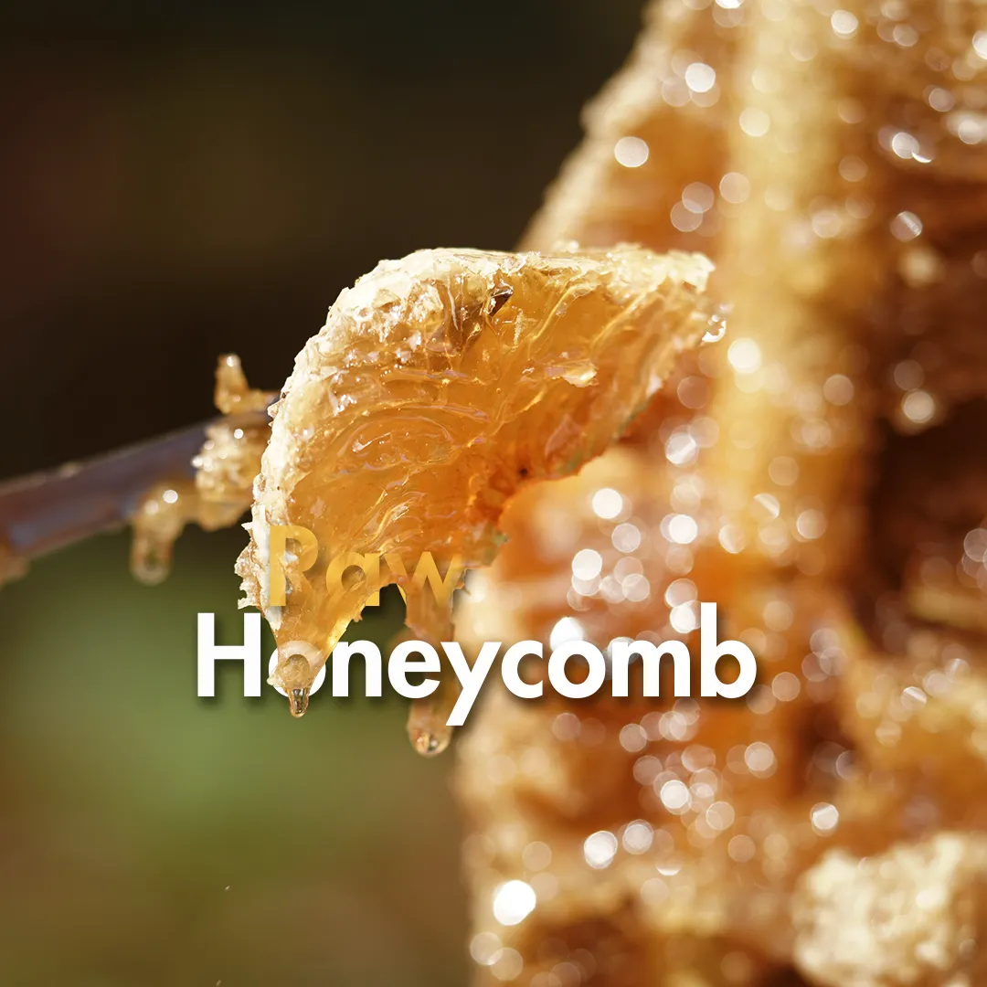 Natural honeycomb collected from deep forests