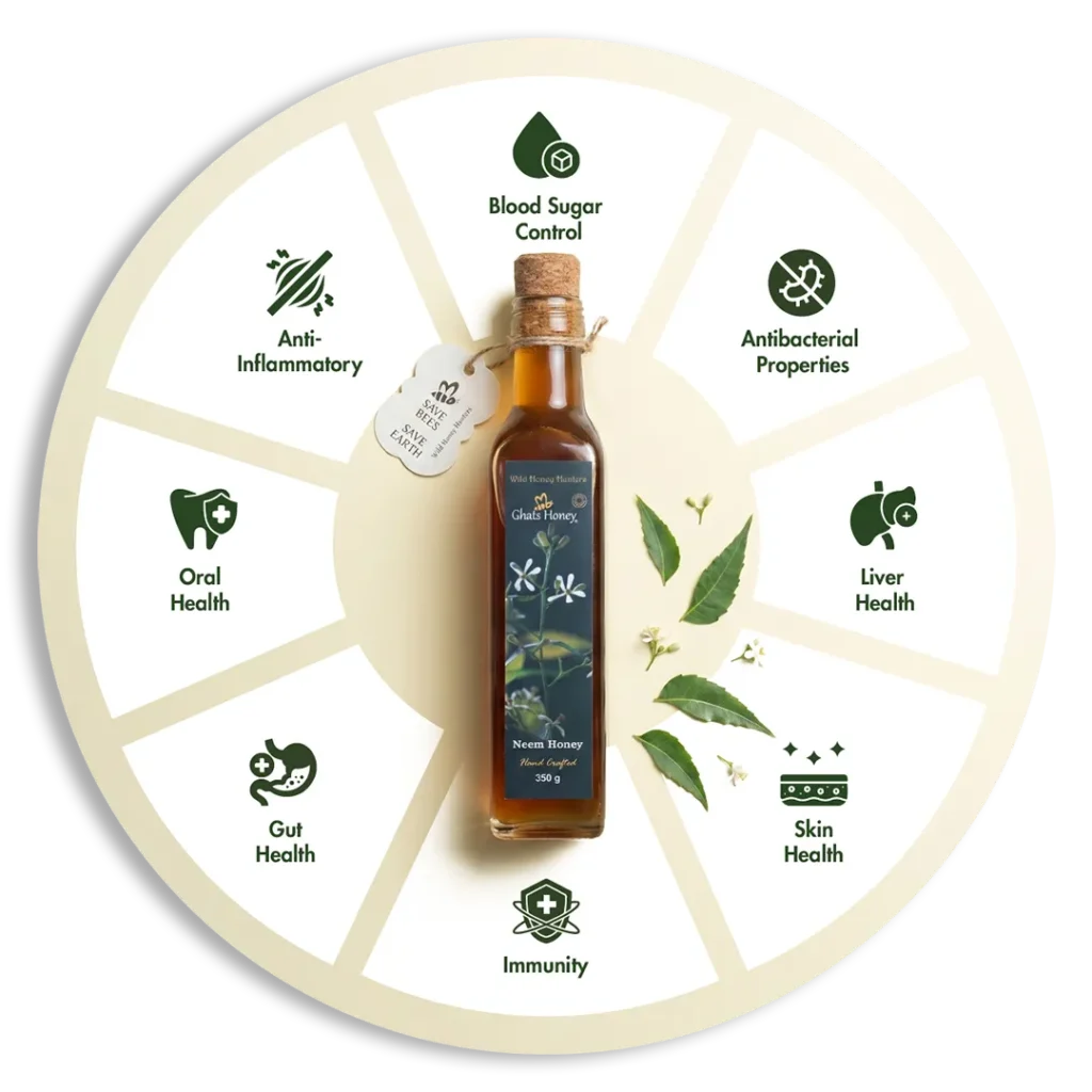 Neem Honey Benefits 1 - Round neem honey benefits